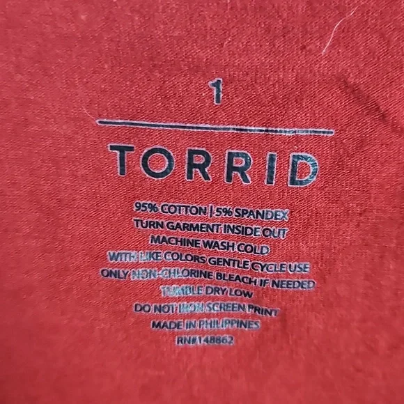 Torrid Rich Red Camisole Top - Picture 2 of 2